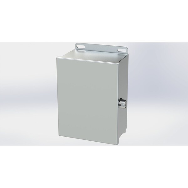 Electrical Enclosures, 8.13 in H, 4 in D, 6 in W, NEMA 3R, 4, 4X, 12, 13, 316 Stainless Steel